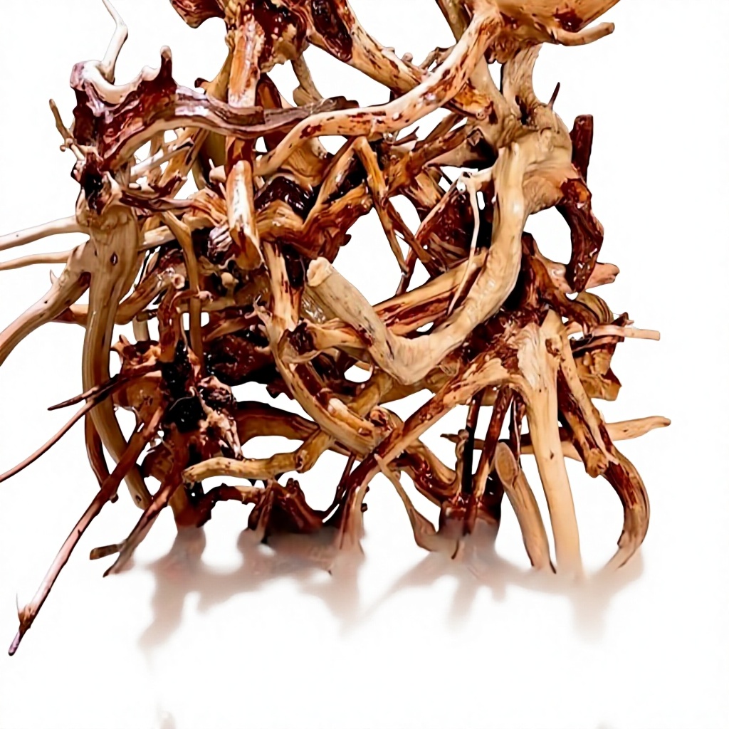 Planted Aquarium With Driftwood - Natural Driftwood Branches For Aquarium Fish