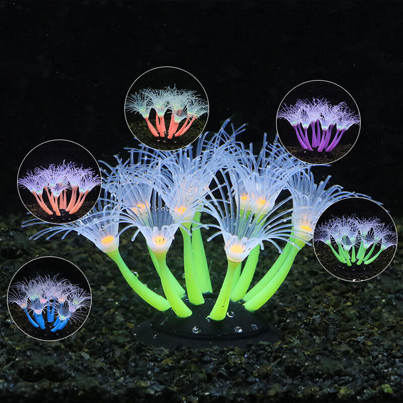 Silicone Glowing Landscape Art - Aquarium Plant Design review and price