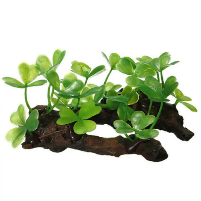 Plastic Artificial Turtle Tree - Planted Aquarium With Driftwood review and price