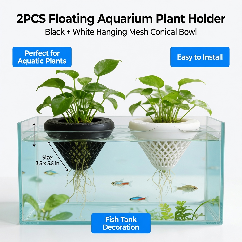 2PCS Floating Aquarium Plant H - Aquarium Plant Design review and price