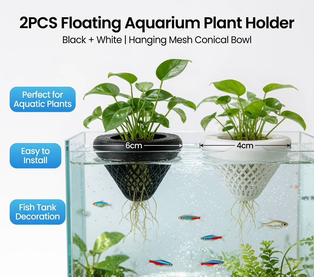 2PCS Floating Aquarium Plant H - Aquarium Plant Design review and price