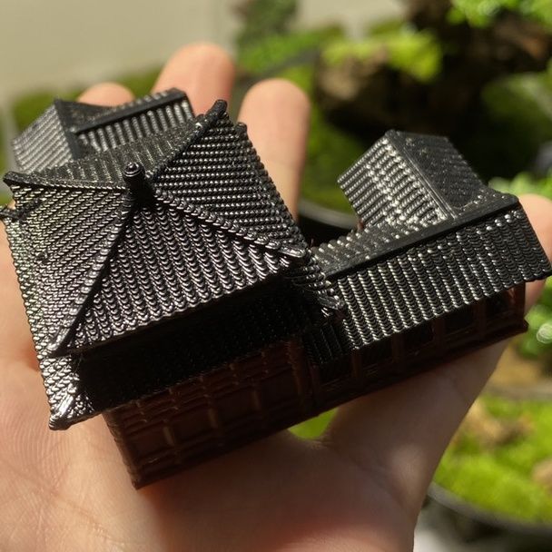 Plastics Chinese Style Ancient - Planted Aquarium Models review and price