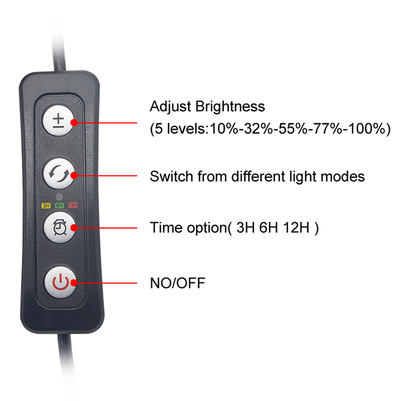 Aquarium LED Light for 16-64CM - Aquarium Plant Diseases review and price