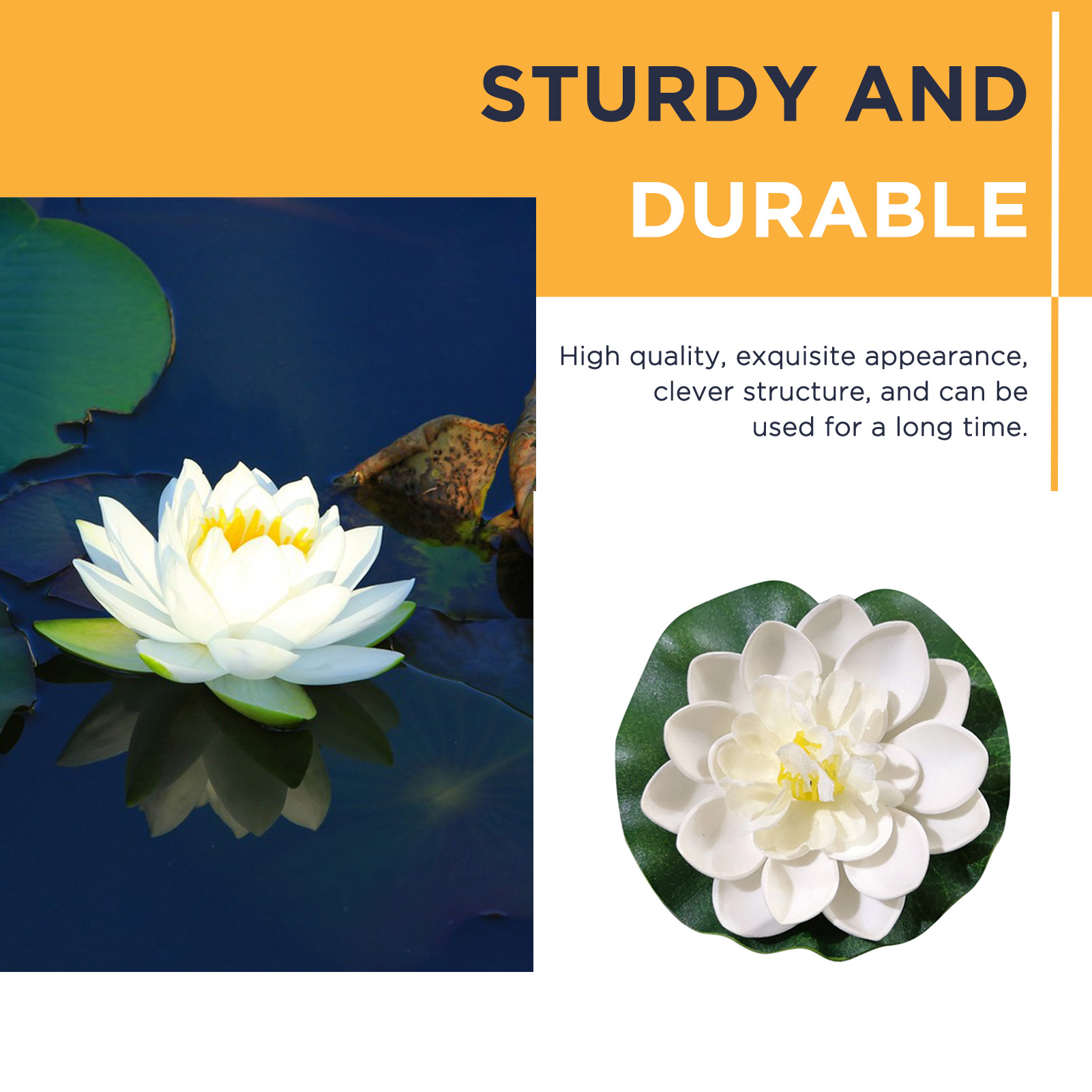 5pcs/set 10cm Artificial Lotus - Aquarium Plant Design review and price