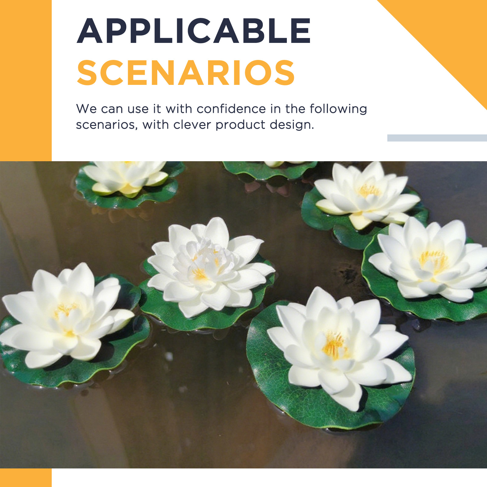 5pcs/set 10cm Artificial Lotus - Aquarium Plant Design review and price