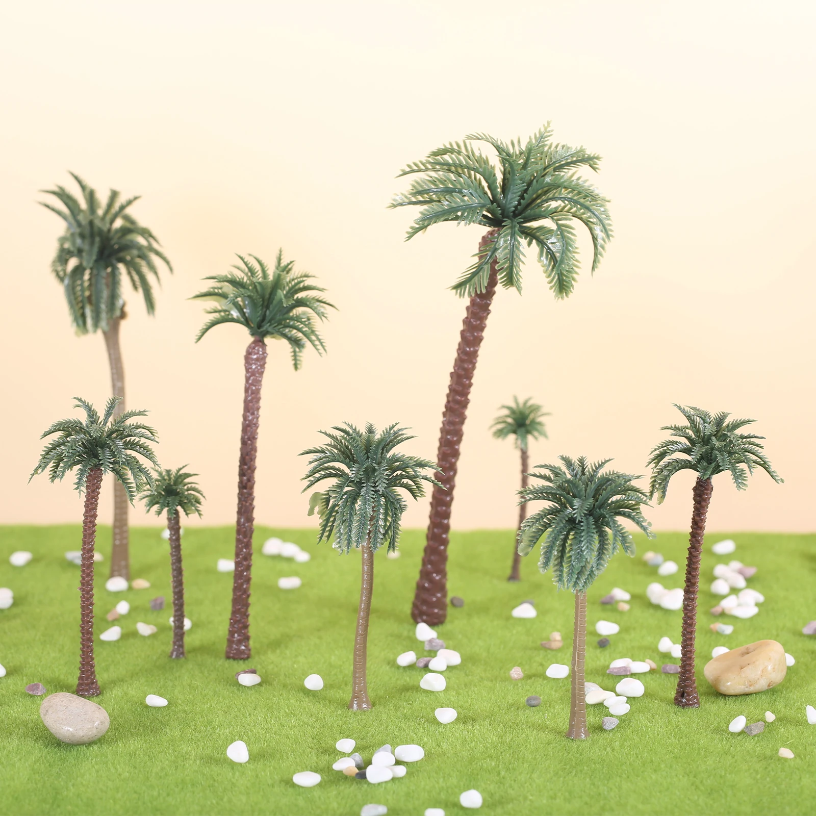 48Pcs Plastic Palm Tree Miniat - Planted Aquarium Models review and price