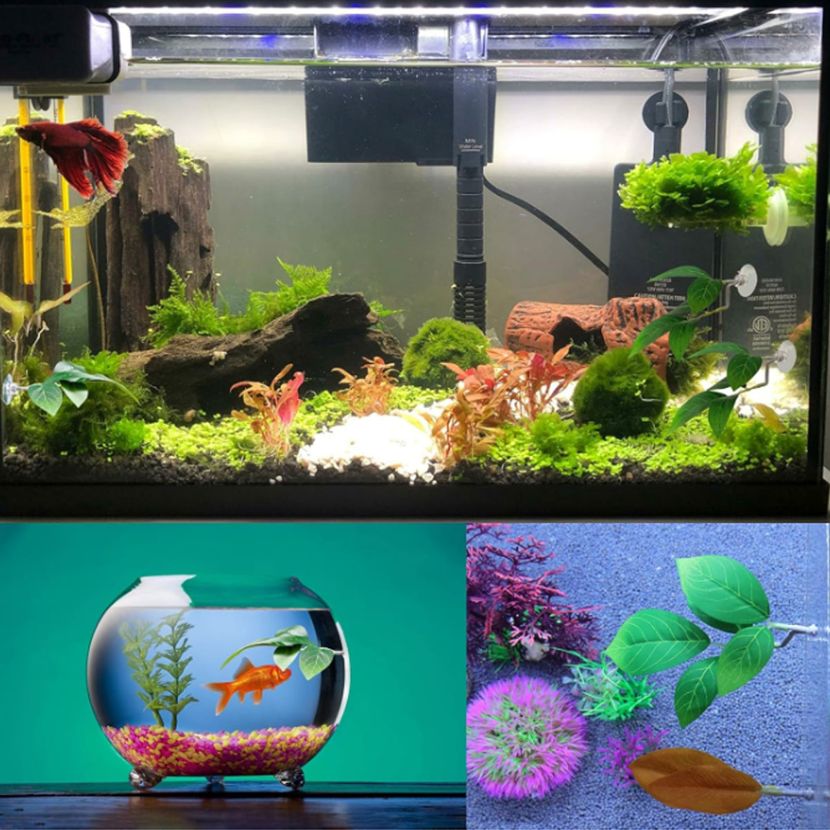 1 PC Betta Fish Hammock Soft A - Aquarium Plant Design review and price