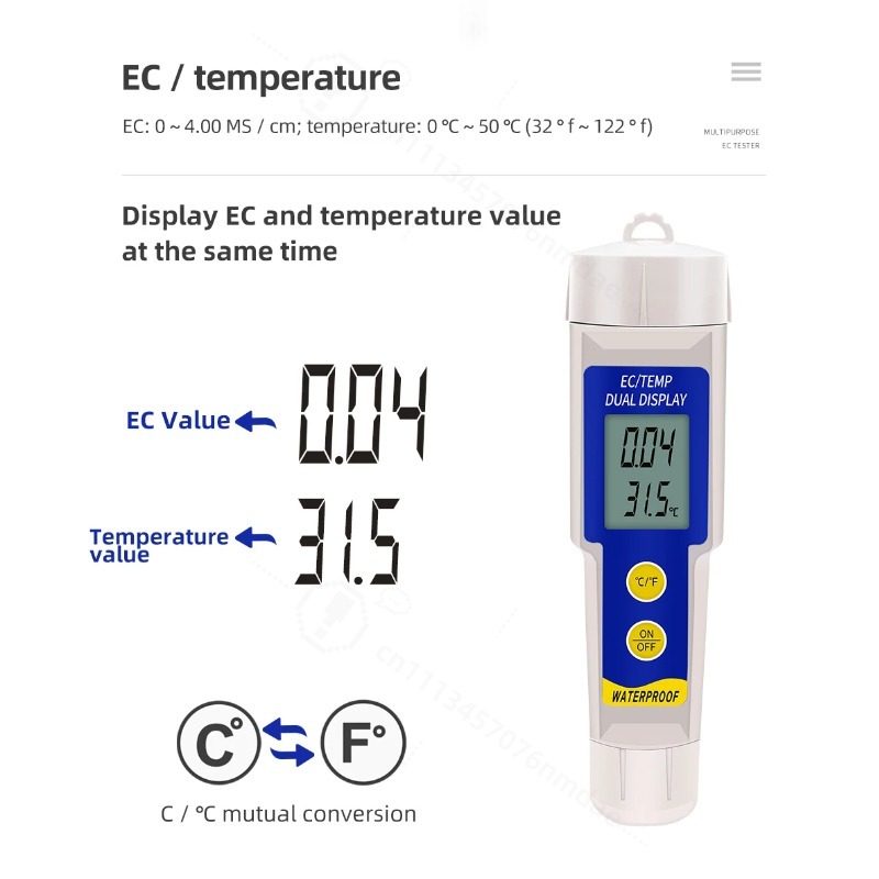 EC-315 2 in 1 Soil EC Tester M - Aquarium Plant Lab review and price