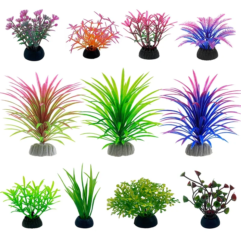 PVC Aquarium Decorative Simula - Aquarium Plant Design review and price