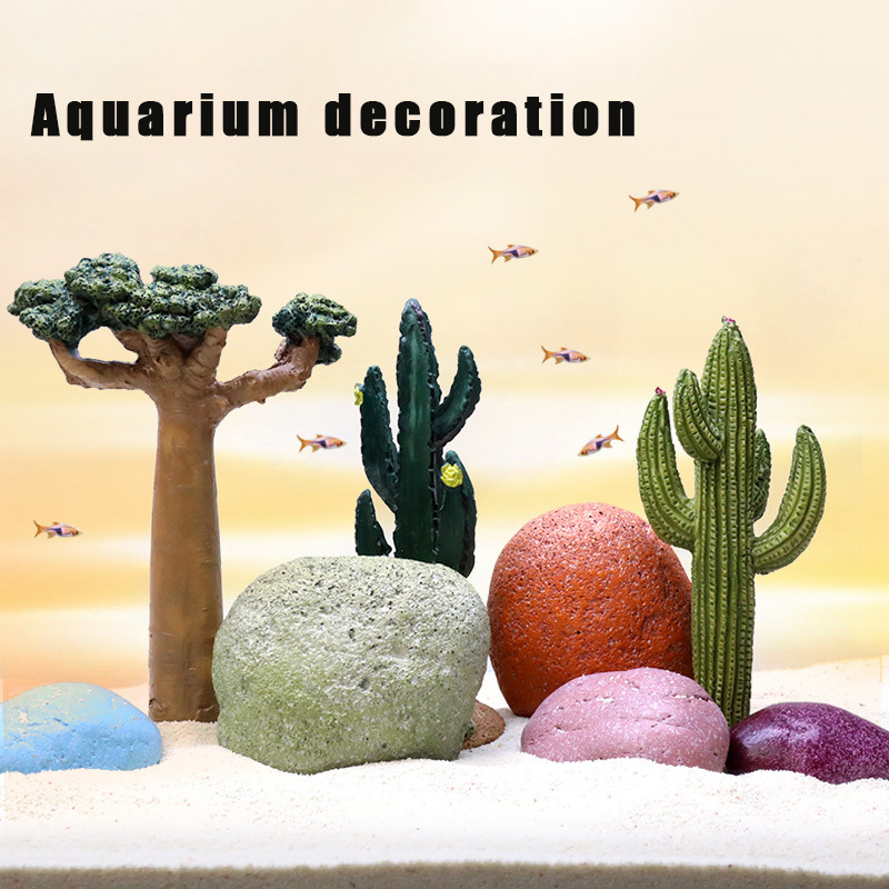 Fish Tank Decoration Aquarium  - Planted Aquarium Models review and price