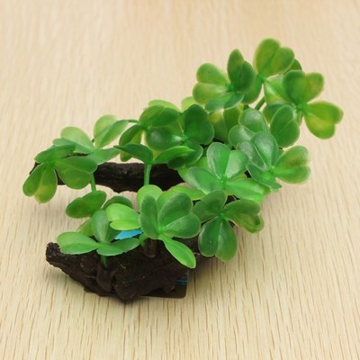 1pcs Plastic artificial tree t - Planted Aquarium With Driftwood review and price